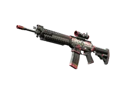 ZywOo's SG 553 | Cyberforce (Minimal Wear) CS2 skin