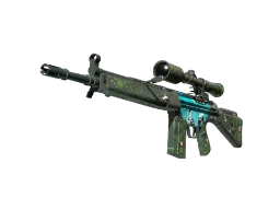 ZywOo's G3SG1 | Dream Glade (Battle-Scarred) CS2 skin