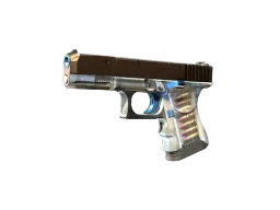 ZywOo's Glock-18 | Clear Polymer (Well-Worn) CS2 skin