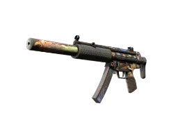 ZywOo's MP5-SD | Necro Jr. (Battle-Scarred) CS2 skin