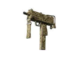 ZywOo's Souvenir MAC-10 | Sienna Damask (Well-Worn) CS2 skin