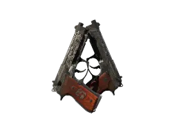 donk's StatTrak™ Dual Berettas | Dualing Dragons (Battle-Scarred) CS2 skin