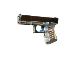 ZywOo's Glock-18 | Clear Polymer (Battle-Scarred) CS2 skin