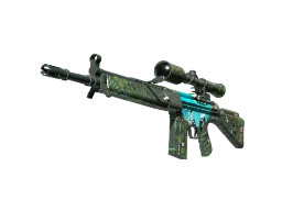 ZywOo's StatTrak™ G3SG1 | Dream Glade (Well-Worn) CS2 skin
