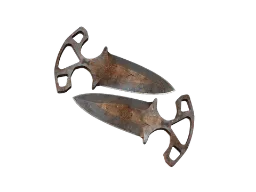 m0NESY's ★ Shadow Daggers | Rust Coat (Battle-Scarred) CS2 skin