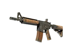 ZywOo's M4A4 | Poly Mag (Battle-Scarred) CS2 skin