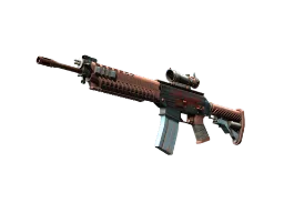 ZywOo's SG 553 | Ol' Rusty (Field-Tested) CS2 skin